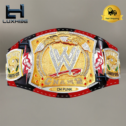 CM Punk Spinner World Heavyweight Championship Belt Replica