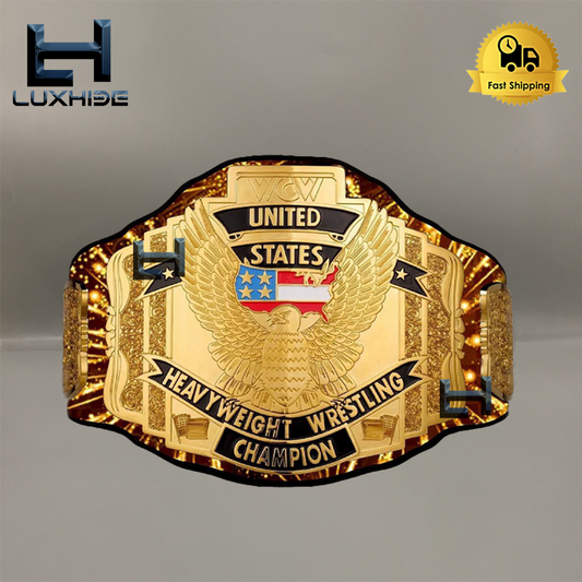 Custom Goldberg United States Championship Belt Wrestling 2mm Brass