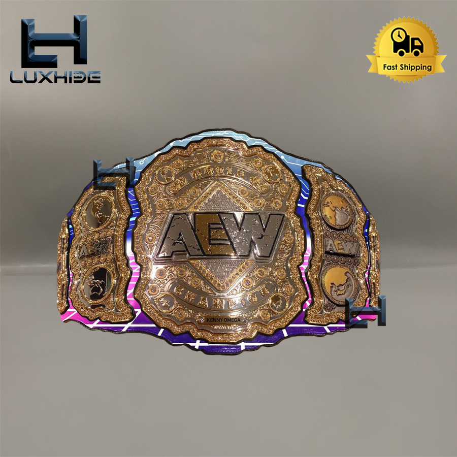 Custom Kenny Omega AEW Championship Belt Wrestling 2mm Brass