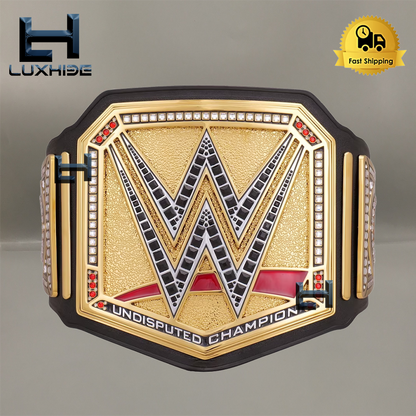 WWE Undisputed Championship Belt Wrestling Replica Belt 10mm Diecast