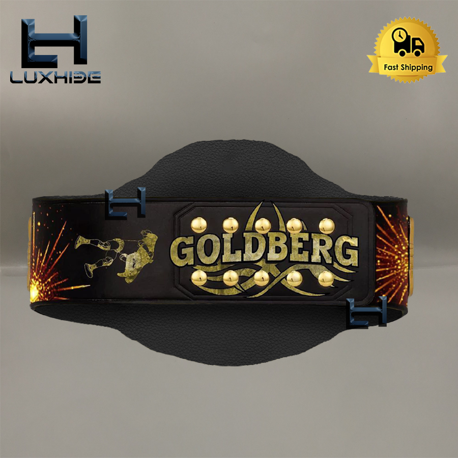 Custom Goldberg United States Championship Belt Wrestling 2mm Brass